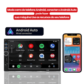 Tela Touch CarPlay 7 polegadas - Navcar