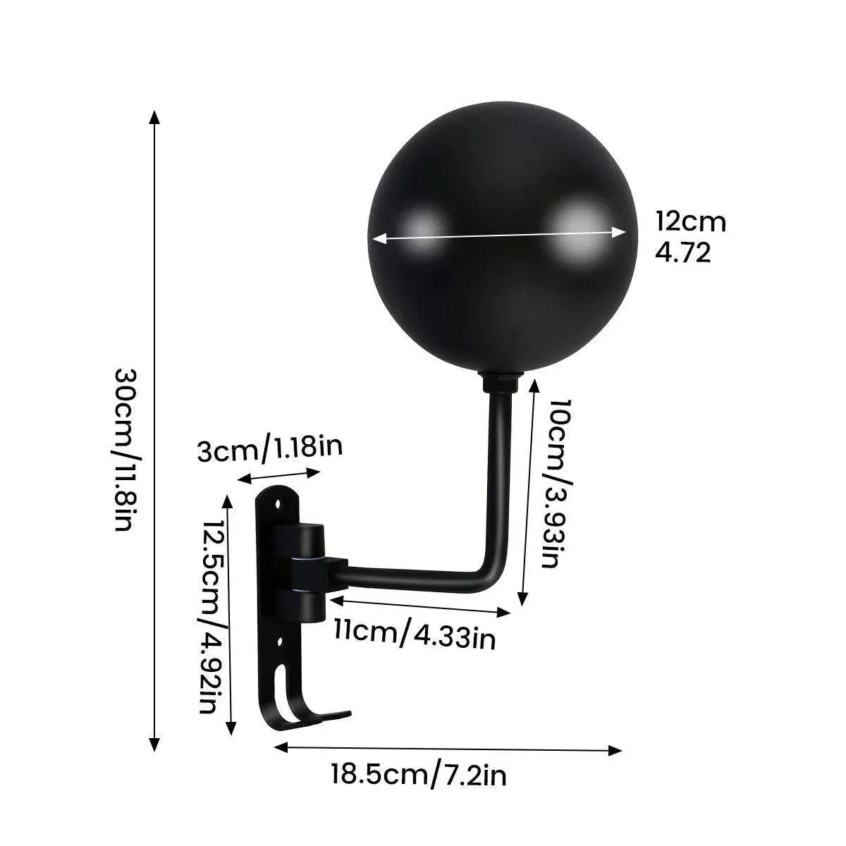 Suporte Esférico para Capacete